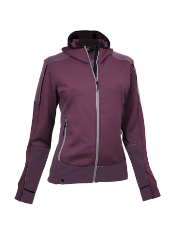 Maul Sport Stretchjacke Monte Rosa mit Kapuze in Bordeaux