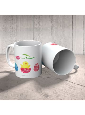 Mr. & Mrs. Panda Becher Küken Schlüpfen ohne Spruch in Weiß