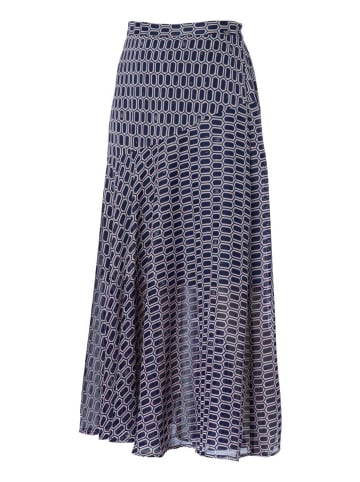 Mart Visser Amee Rock mit Print, Marineblau/Mehrfarbig