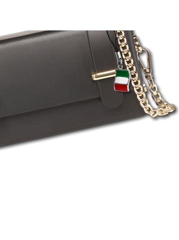 Florence Florence Handtasche Leder schwarz ca. 19cm