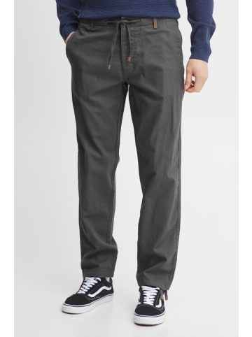 INDICODE Leinenhose IDIves 60017MM lange Hose mit Tunnelzug am Bund in Grau