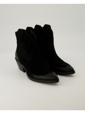 Lazamani Cowboy Boots in Schwarz