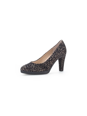 Gabor Fashion Plateau Pumps in Schwarz