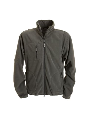 BMS Fleecejacke/Fleecepullover in Grau