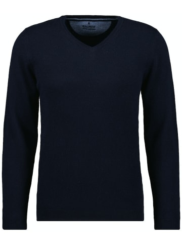 Ragman V-Pullover für Herren in blau