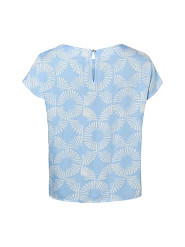 More & More Shirt in hellblau weiß