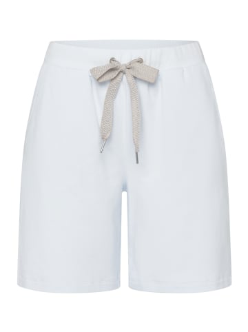 Hanro Schlafshorts Natural Living in powder blue