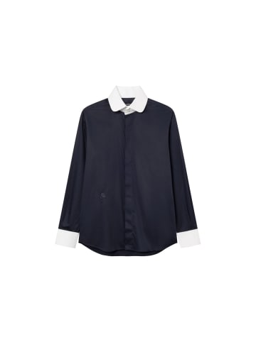 Karl Lagerfeld Langarmhemd 605148 in dunkelblau