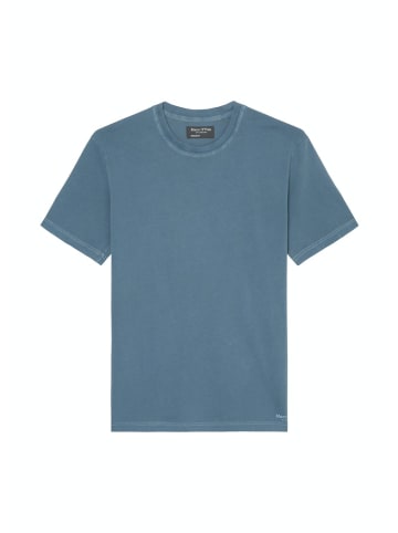 Marc O'Polo Rundhals-T-Shirt regular in Blau