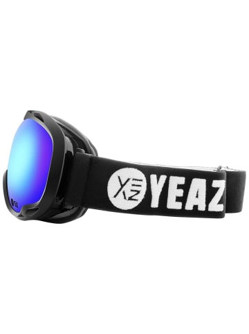 YEAZ CLIFF ski- snowboardbrille  schwarz in schwarz