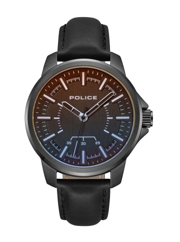 Police Analog-Armbanduhr MENSOR in grau