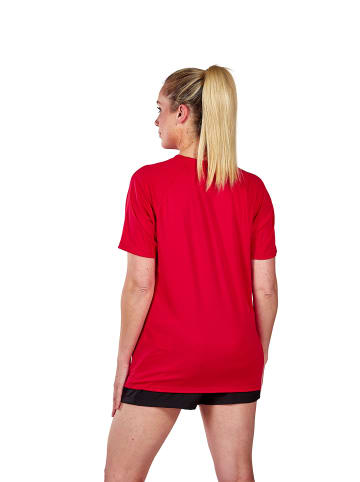 erima Unisex Erwachsene Liga Star Trainings T-Shirt in rot/weiss