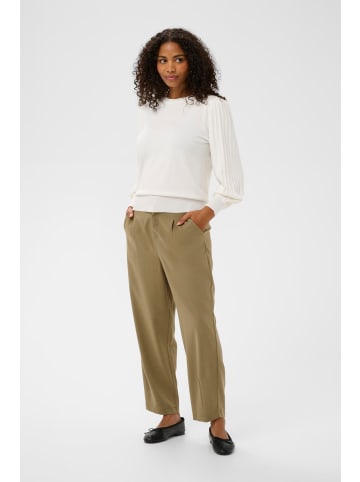 Kaffe Strickpullover KAlone Regular fit in Chalk