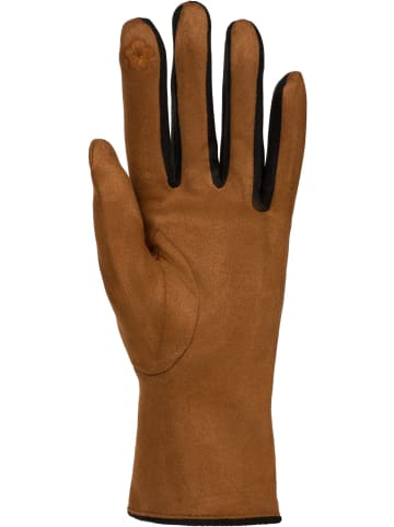 styleBREAKER Touchscreen Handschuhe in Cognac