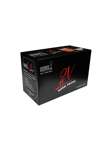 RIEDEL Glas 2er Set Universalbecher Veloce in Transparent 550 ml