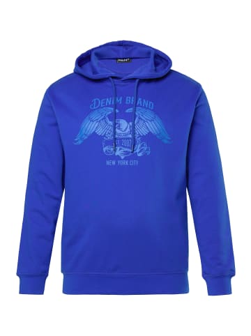 Men Plus Sweatshirt in kobaltblau