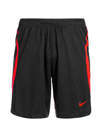 Nike Performance Trainingsshorts Strike in schwarz / neonrot