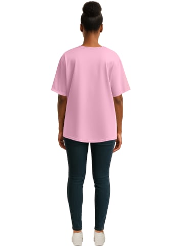 Reichstadt Reichstadt Regular Fit T-Shirt Damen Shoulder Drop 25RSW071 Pink S
