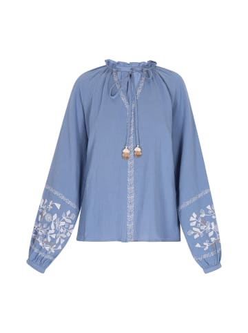 VIRITA Women Bluse in Denimblau
