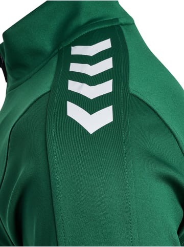 Hummel Reißverschlussjacke Hmlcore Xk Poly Zip Sweat Woman in EVERGREEN