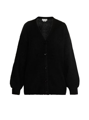 Usha Damen Strickcardigan in Schwarz