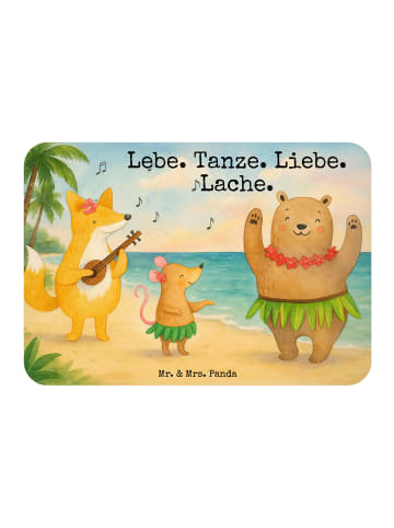 Mr. & Mrs. Panda Magnet Waldtiere Aloha Design mit Spruch in Weiß