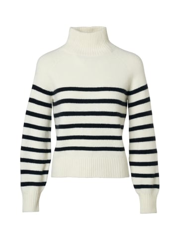 Mart Visser Caroline Tensen Danville Gestreifter Pullover Off-White / Schwarz
