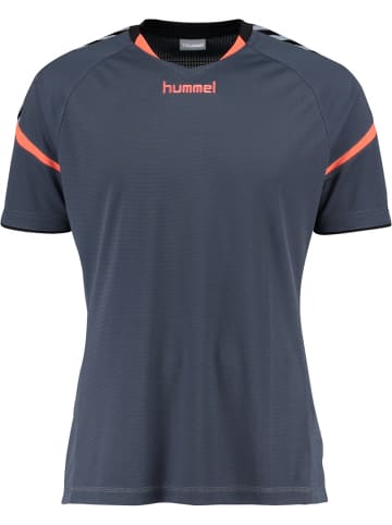 Hummel Kinder Trikot "Auth. Charge Ss Poly Jersey" in Blau