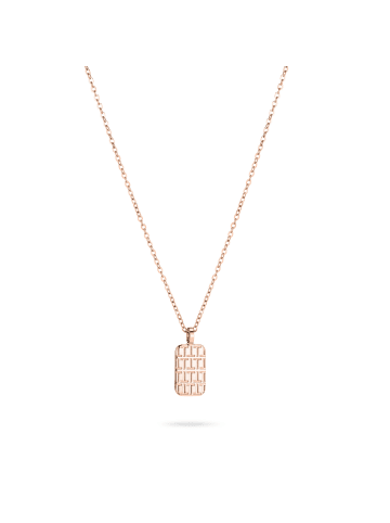 Tamaris Kette T-Pattern in roségold