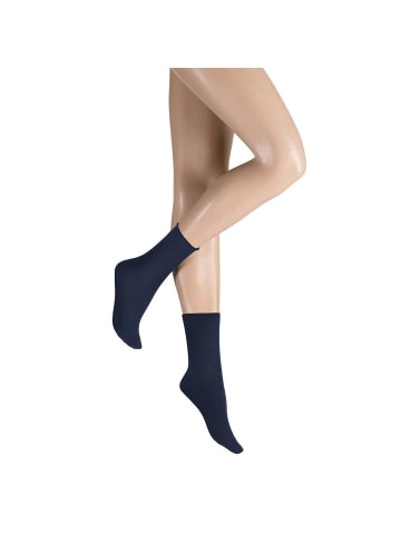 Hudson Socken Relax Soft druckfreier Bund in Biber-mel.