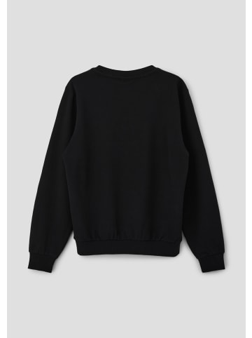 s.Oliver Sweatshirt langarm in Schwarz