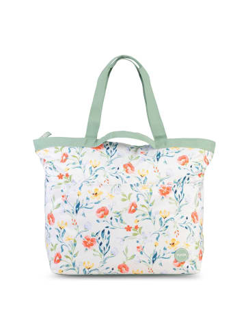 Punta Big Shopper Tasche 66 cm weiss-bunt