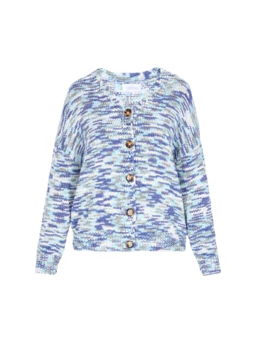 usha BLUE LABEL Women Cardigan in blue multicolor