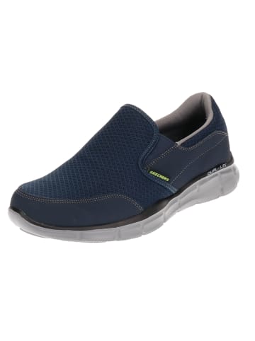 Skechers Slip-On Sneaker in Blau/Grau