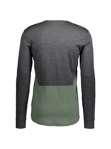 SCOTT Unterhemd M DEFINED MERINO L/SL SHIRT in Grün