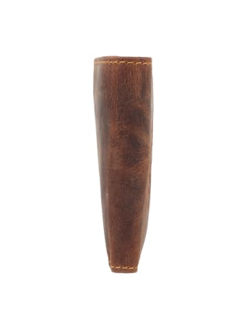 Greenburry Vintage Geldbörse mit Fisch-Prägung Leder 12 cm in forelle