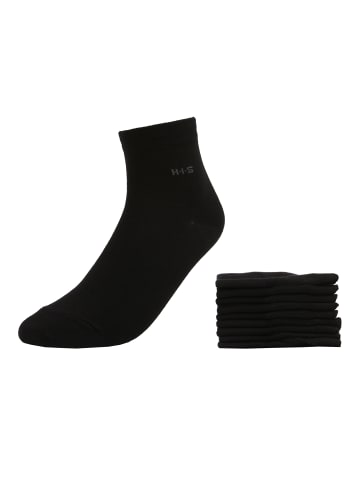 H.I.S Kurzsocken in schwarz