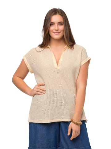 Ulla Popken Pullover in popcorn