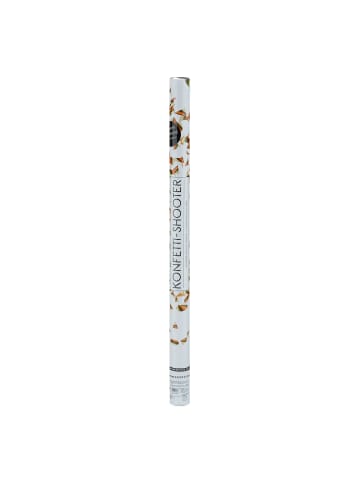 relaxdays 10x Partypopper in Gold/ Silber
