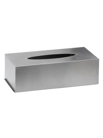 Amare bath Kosmetiktücherbox aus Edelstahl in Silber