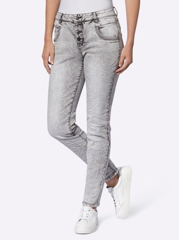 Heine Röhrenjeans in light grey-denim