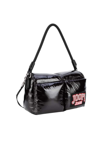 Joop Jeans Schultertasche 'Varsity Zora in Schwarz 26,00 x 18,00 x 10,00 cm'