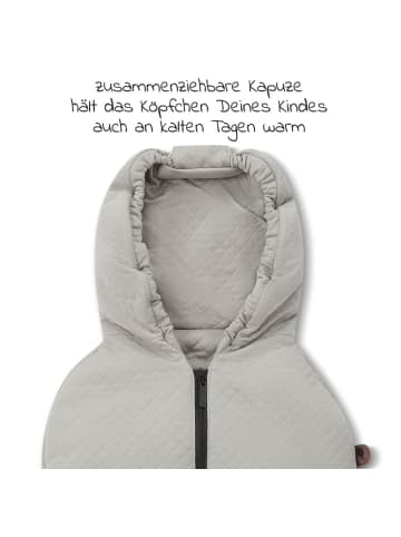 ABC-Design Neugeborenen Fußsack für die Babyschale oder in grau