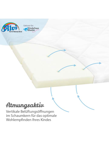 Alvi Matratze Exklusiv für Wiegen Komfortschaum