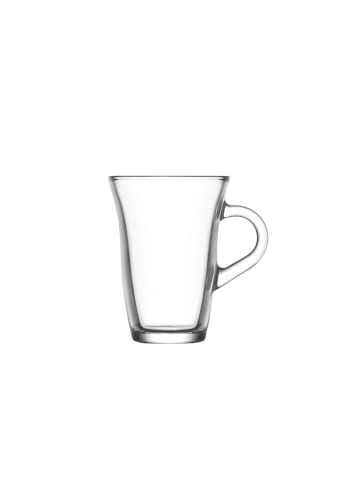 COFI 1453 LAV Nisa Teegläser 3er Set mit Henkel - 150 ml, elegant & robust in Transparent