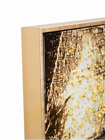 Mauro Ferretti Gemälde auf lackierter Leinwand mit Rahmen, 52 x 4 x 102 cm
