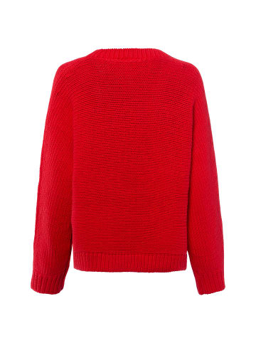 comma Pullover in rot weiß - 0001