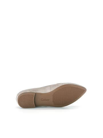 Gabor Fashion Eleganter Ballerina in beige