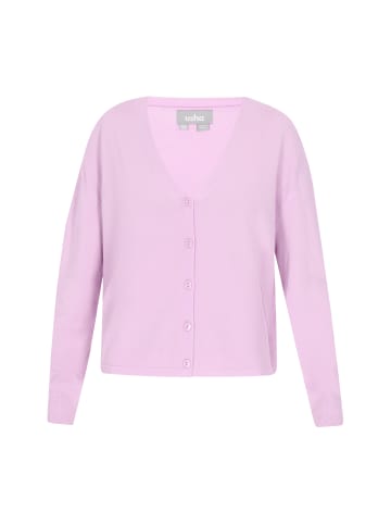 Usha Women Cardigan in lavender