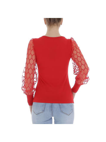 Ital-Design Bluse in Rot